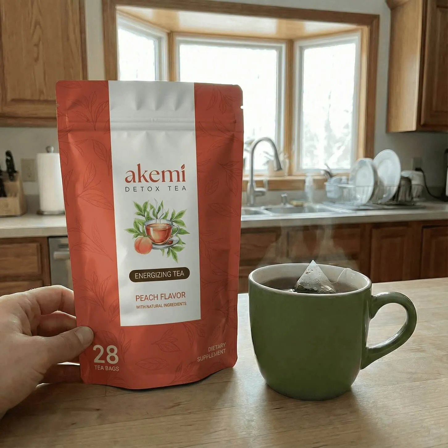 Akemi Detox Tea lifestyle image